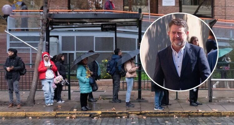 Ante alarma meteorológica: Orrego llama a suspender clases para este viernes en la RM