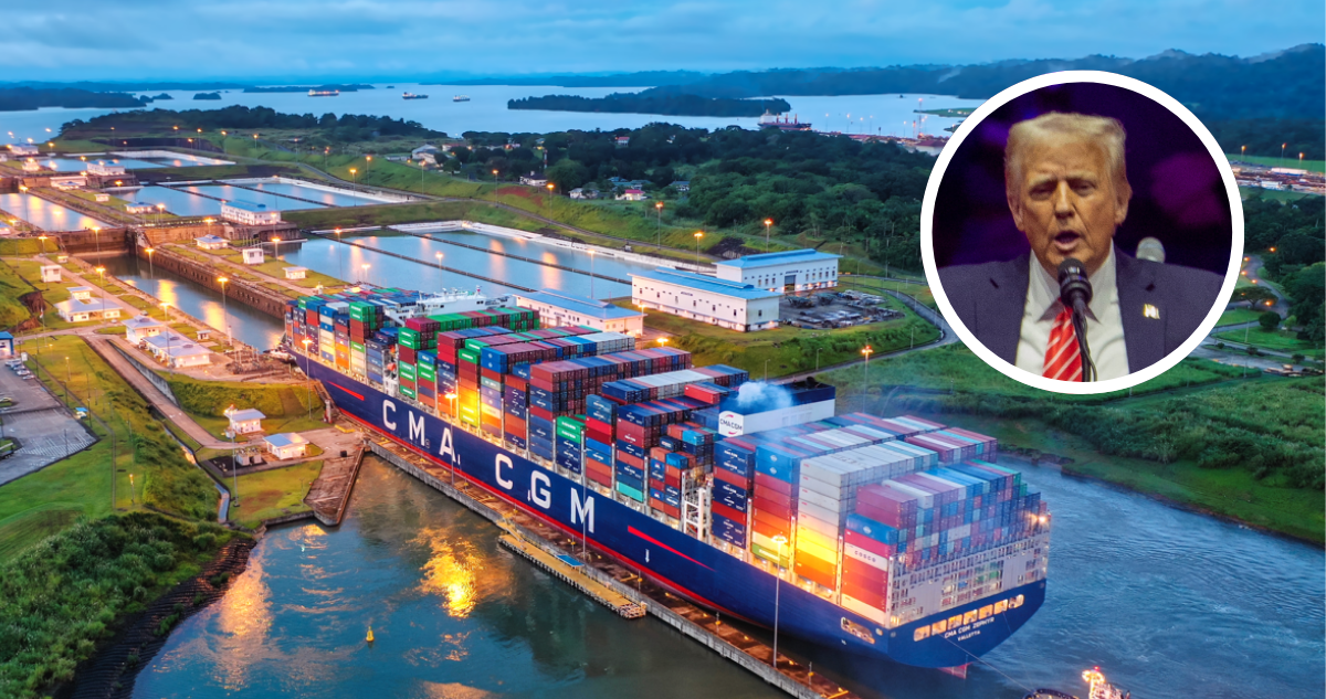 Trump insiste: China intenta apoderarse del Canal de Panamá y no puedo permitir que suceda