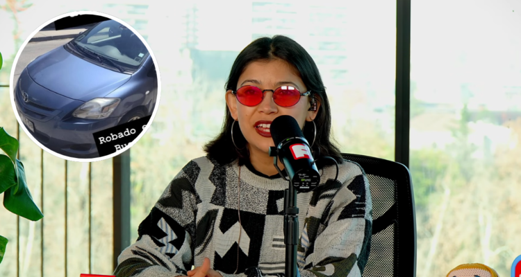 Paola Molina y su auto robado