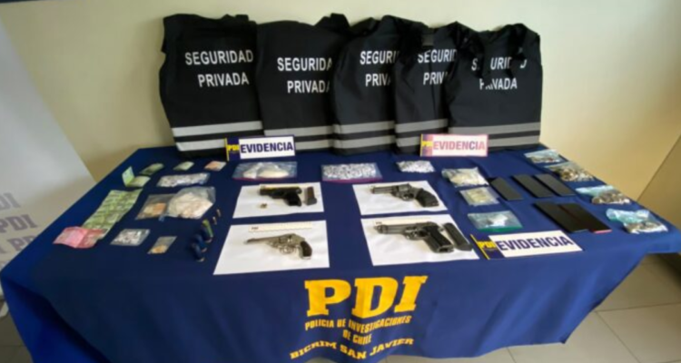 Desarticulan banda dedicada al narcotráfico en el Maule: Integrante era buscado por homicidio