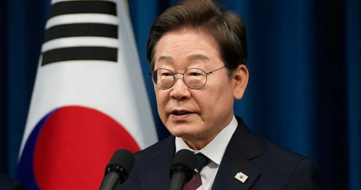 Imagen de archivo del presidente de Corea del Sur, Lee Jae-myung
