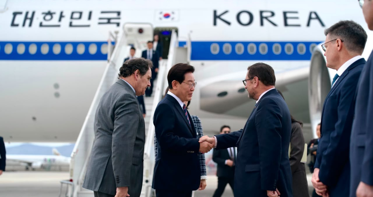Presidente de Corea del Sur inicia visita oficial a Chile y se reunirá con Kast este jueves