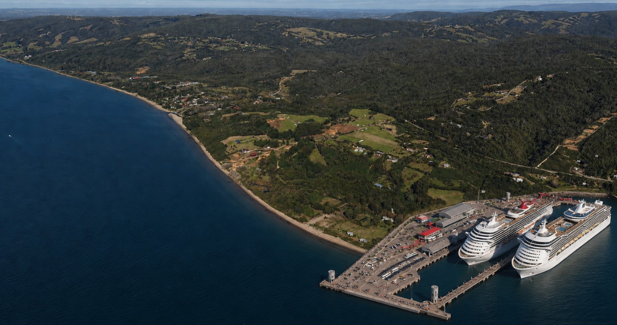 Se proyectó fecha de primeras obras: avanza proyecto de construcción de terminal de cruceros en Ancud
