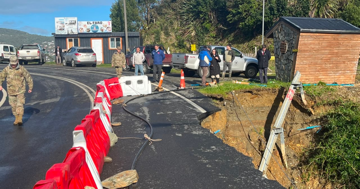 Ruta entre Maicolpué y Bahía Mansa estará cerrada por 36 horas para instalar puente mecano