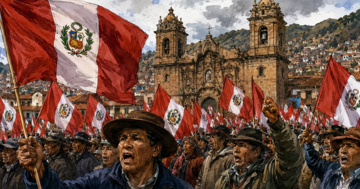 Ilustración de la provincia de Puno, en Perú.
