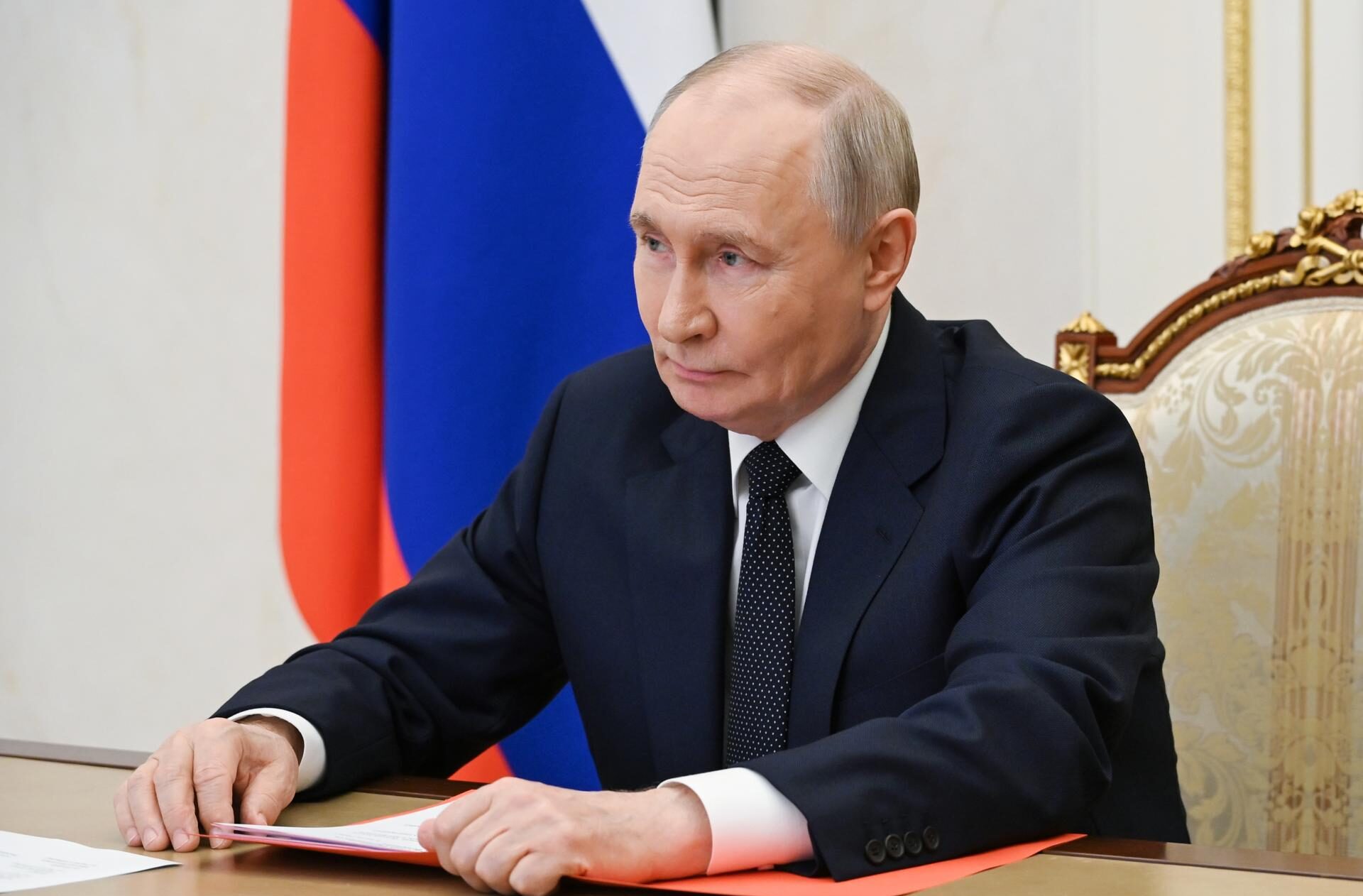 Imagen del presidente de Rusia, Vladimir Putin