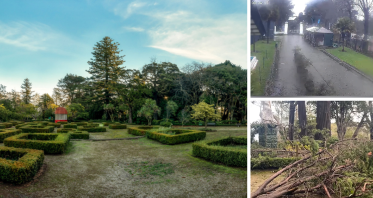Reabren Parque Isidora Cousiño de Lota tras afectaciones por paso del sistema frontal