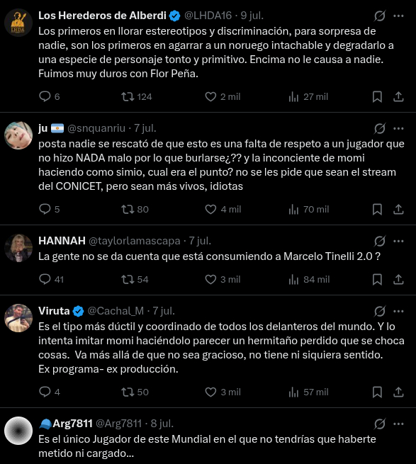 Reacciones a parodia de Haaland