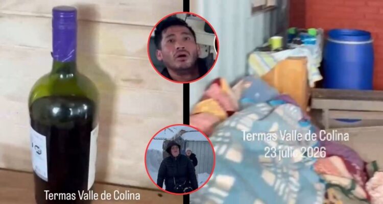 VIDEO | Pisco, vino y una olla con tallarines: Así quedó el refugio que salvó al “Chino” y compañía
