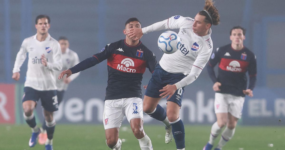 Tigre goleó a Nacional en Uruguay por Copa Sudamericana.