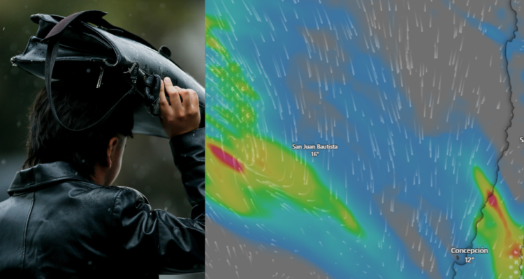 ¿Qué es un río atmosférico? El fenómeno que dejará intensas lluvias en la zona central