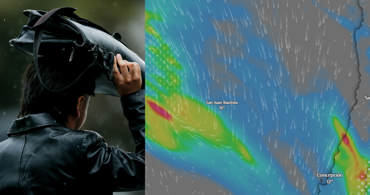 ¿Qué es un río atmosférico? El fenómeno que dejará intensas lluvias en la zona central