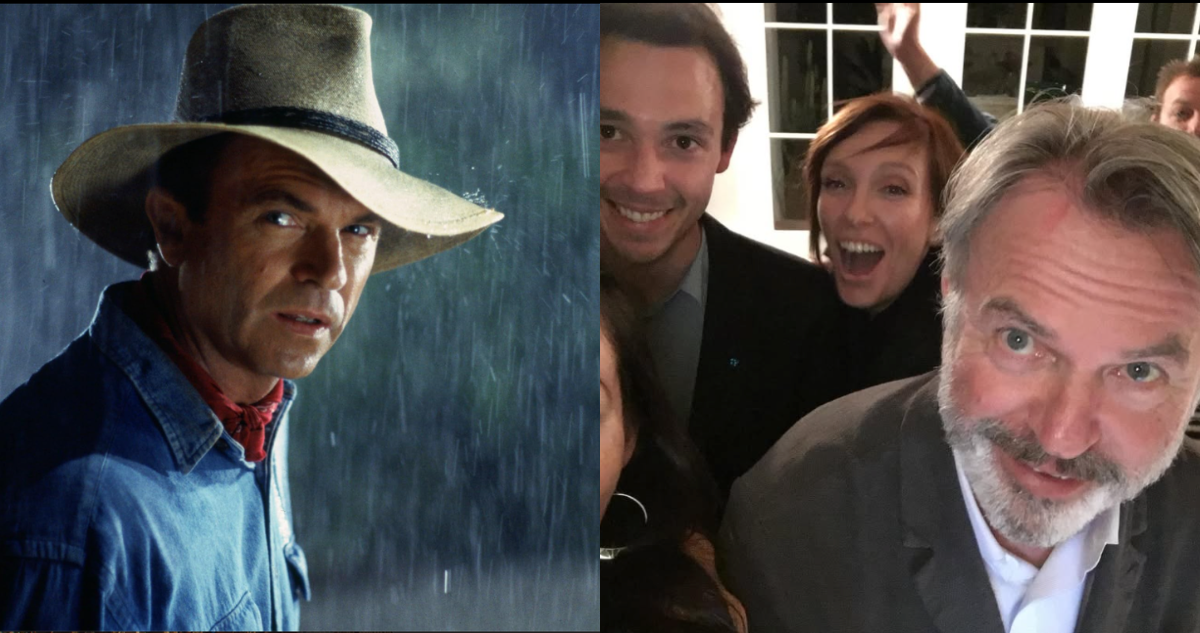 Estrellas despiden a Sam Neill
