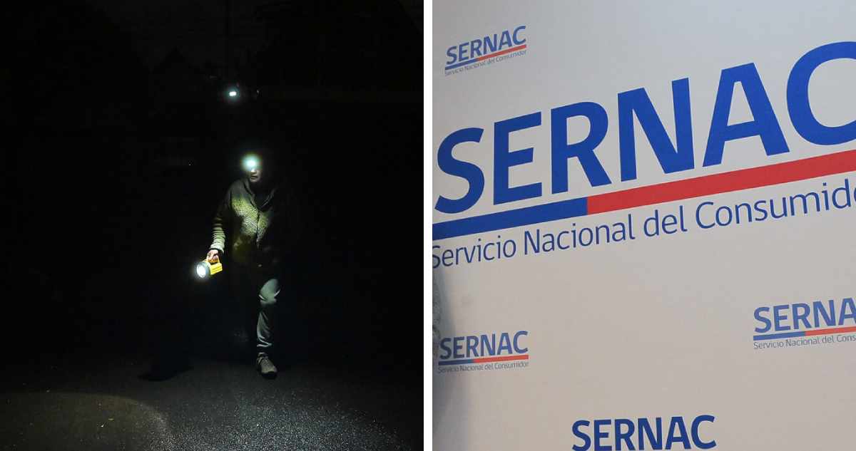 Sernac inicia proceso para que seis eléctricas compensen por cortes en medio del sistema frontal