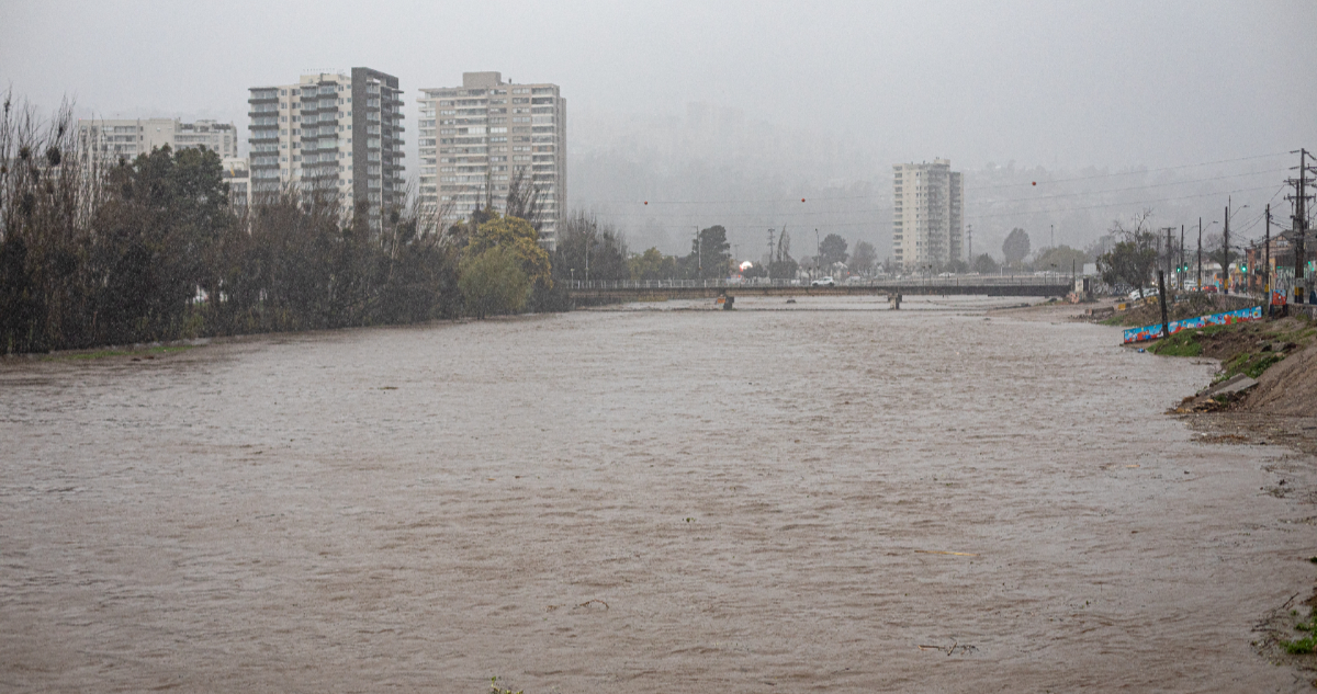 Sistema frontal en Viña del Mar