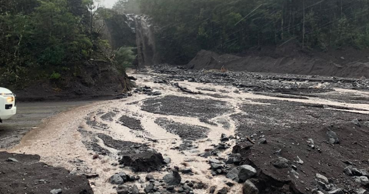Sistema frontal en Los Lagos
