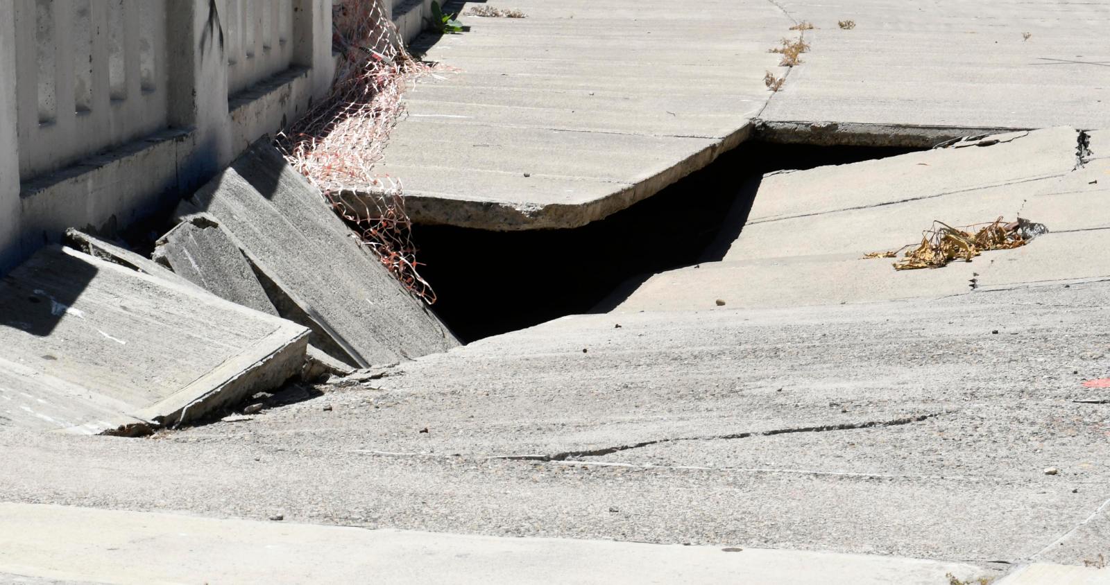 Locatarios de av. Altamirano sufren desplome de ventas tras socavones