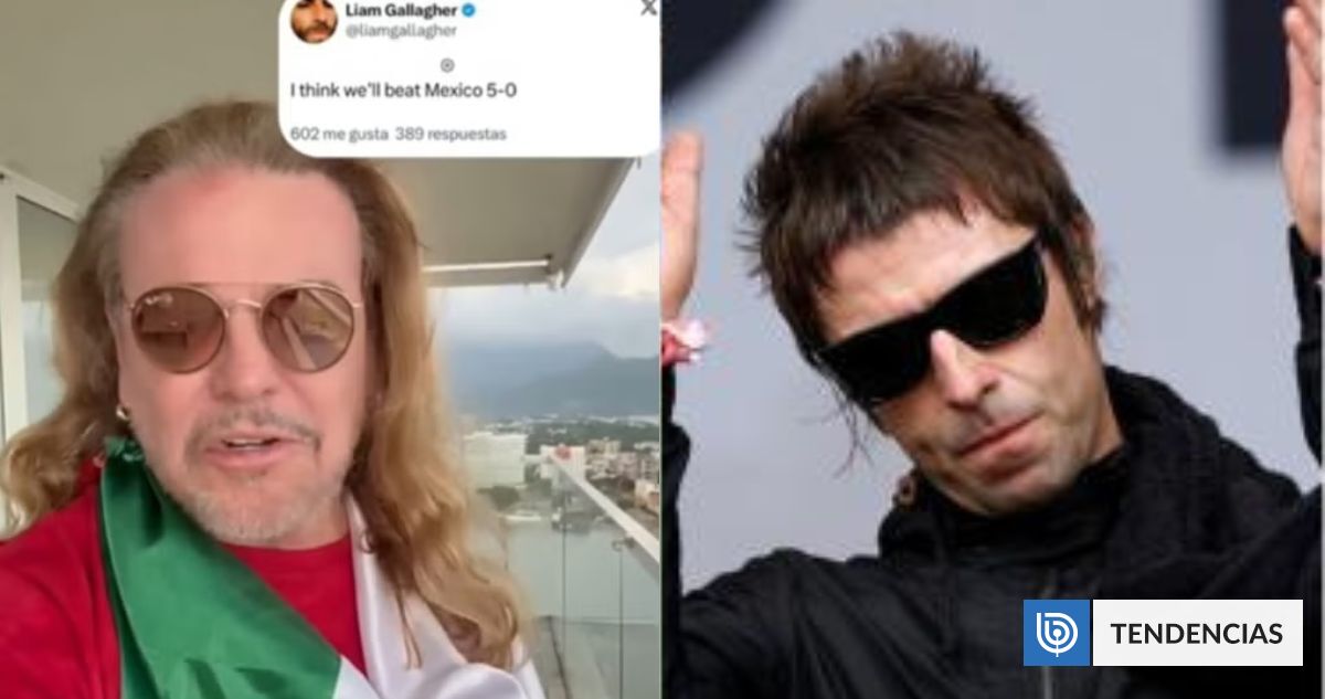 Disputa entre Liam Gallagher y Fher Olvera previo al México-Inglaterra