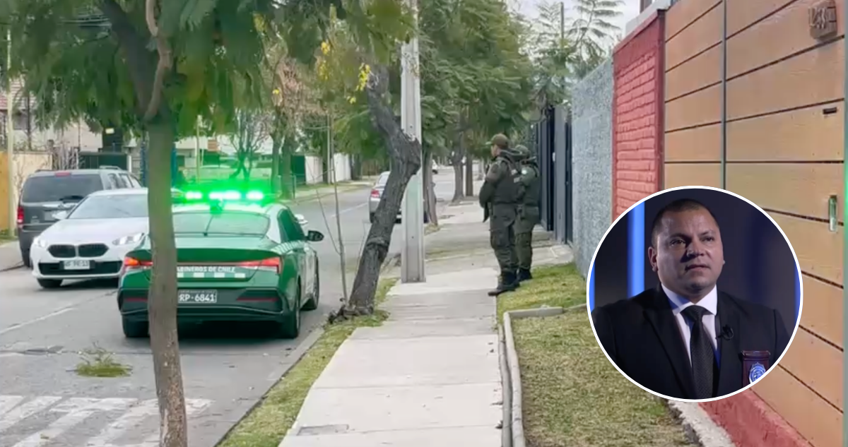 Escapó del resguardo de Carabineros y se cortó con una ventana: así terminó herido el subcomisario PDI