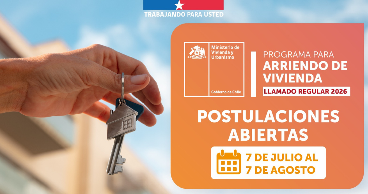 Inicia postulación al Subsidio de Arriendo 2026: revisa cómo postular y las condiciones para recibirlo