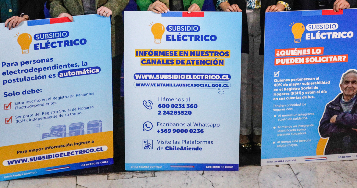 En qué fecha salen los resultados del Subsidio Eléctrico y cuándo se reflejará en la boleta de luz