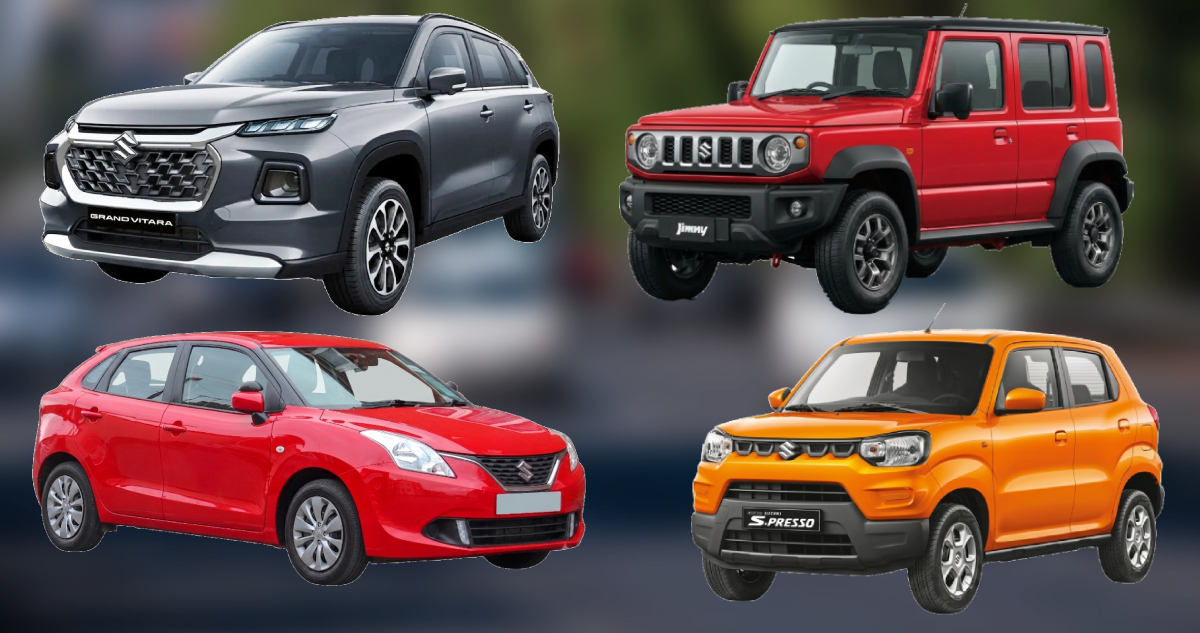Suzuki baja la venta de cuatro modelos en Chile: incluye uno de los más vendido en el país en 2025 -baleno, s-presso ñuñuki, grand vitara, jimny 5 puertas