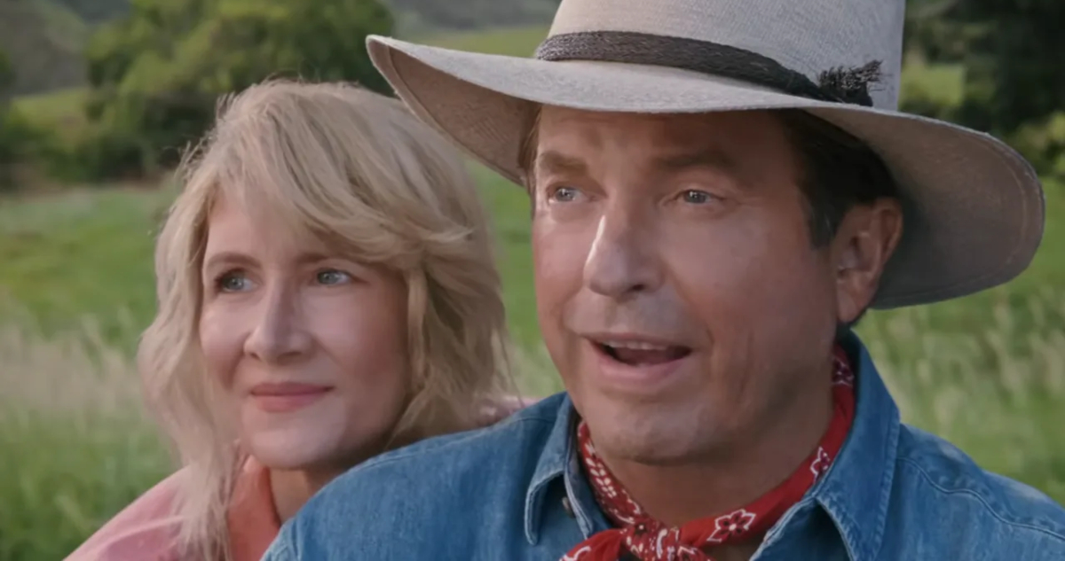 “Te amaré siempre”: Laura Dern emociona y despide a Sam Neill, su media naranja en “Jurassic Park”