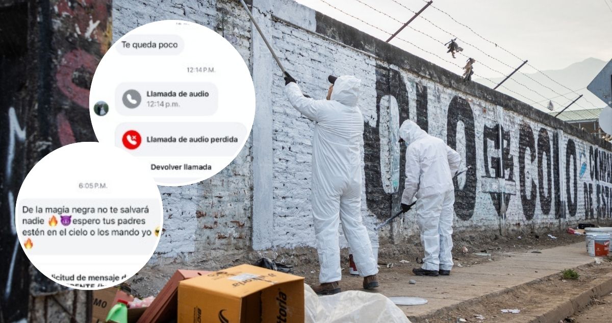 “Te queda poco”: Concha denuncia amenazas de muerte por borrar murales de la Garra Blanca en Peñalolén