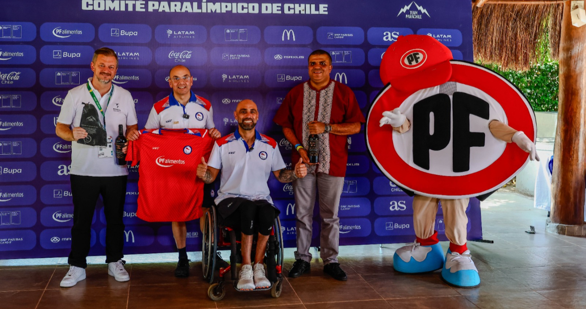 Team ParaChile sumó a PF Alimentos como nuevo auspiciador: “esta alianza tiene un valor muy especial”
