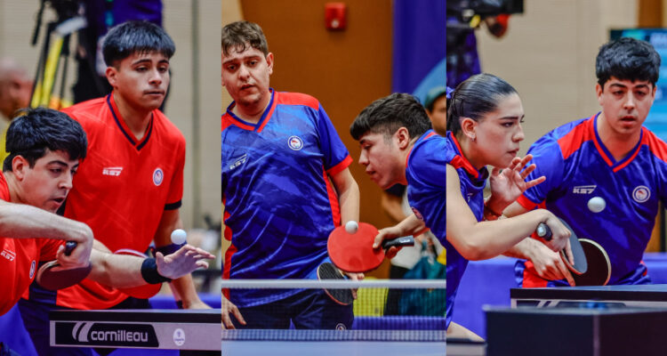 Cuatro de oro: Team ParaChile brilló en el para tenis de mesa y sumó siete medallas en Valledupar 2026