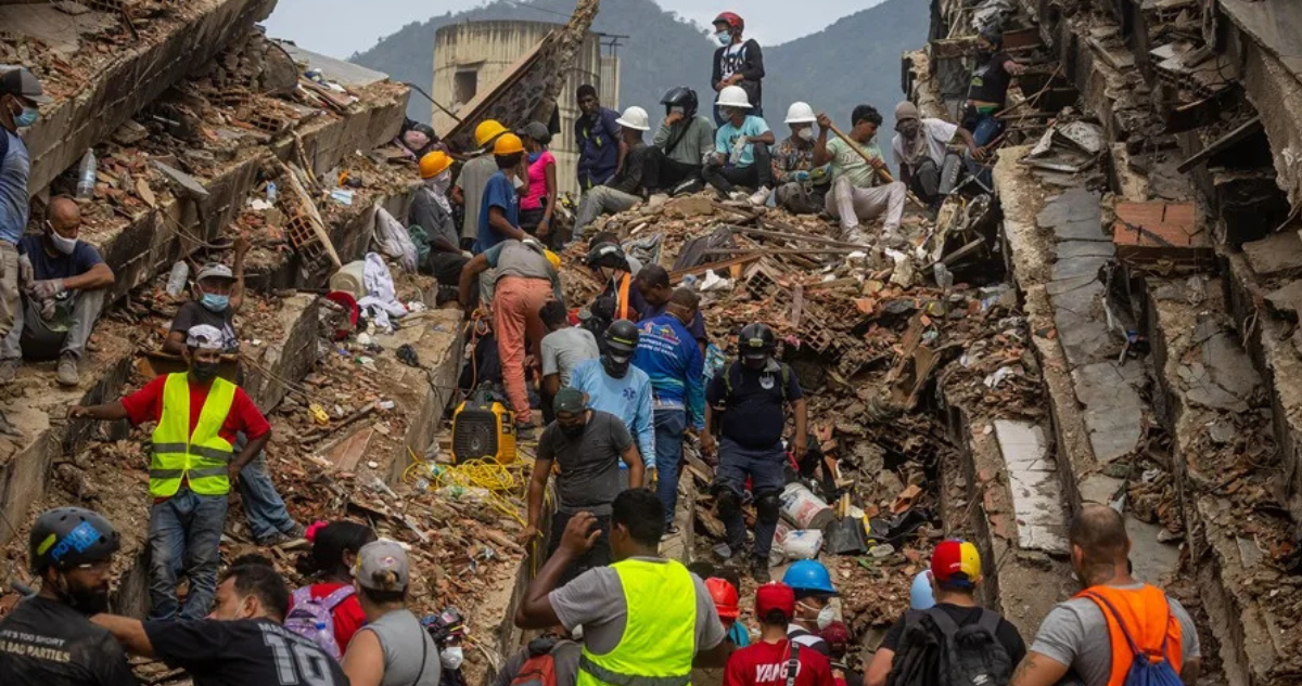 Suben los muertos por doble terremoto en Venezuela