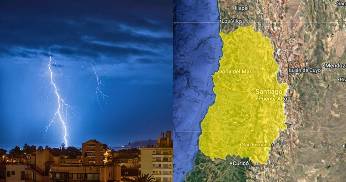 tormenta eléctrica