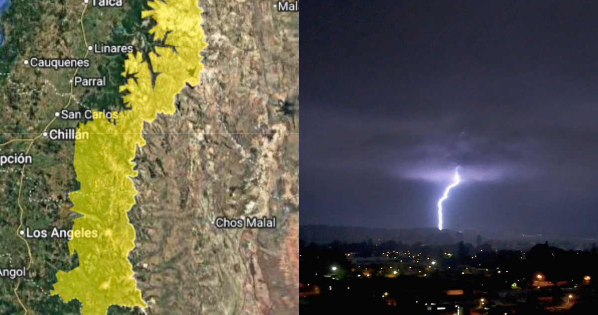 tormenta eléctrica