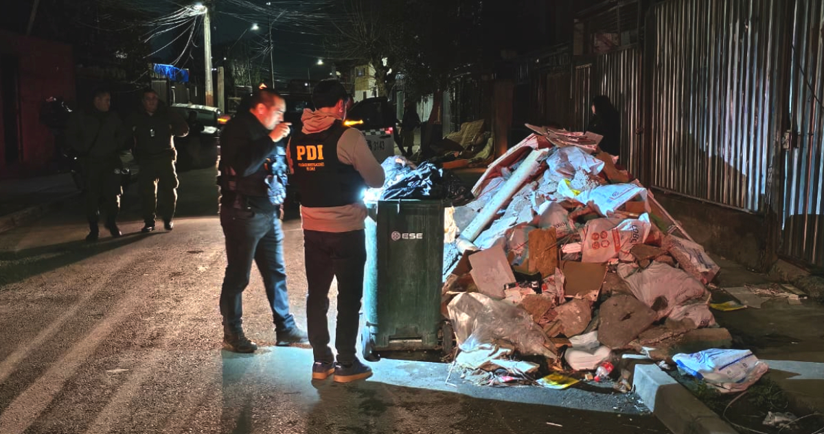 Transeúnte muere en medio de ráfaga de disparos en plena vía pública en Cerro Navia