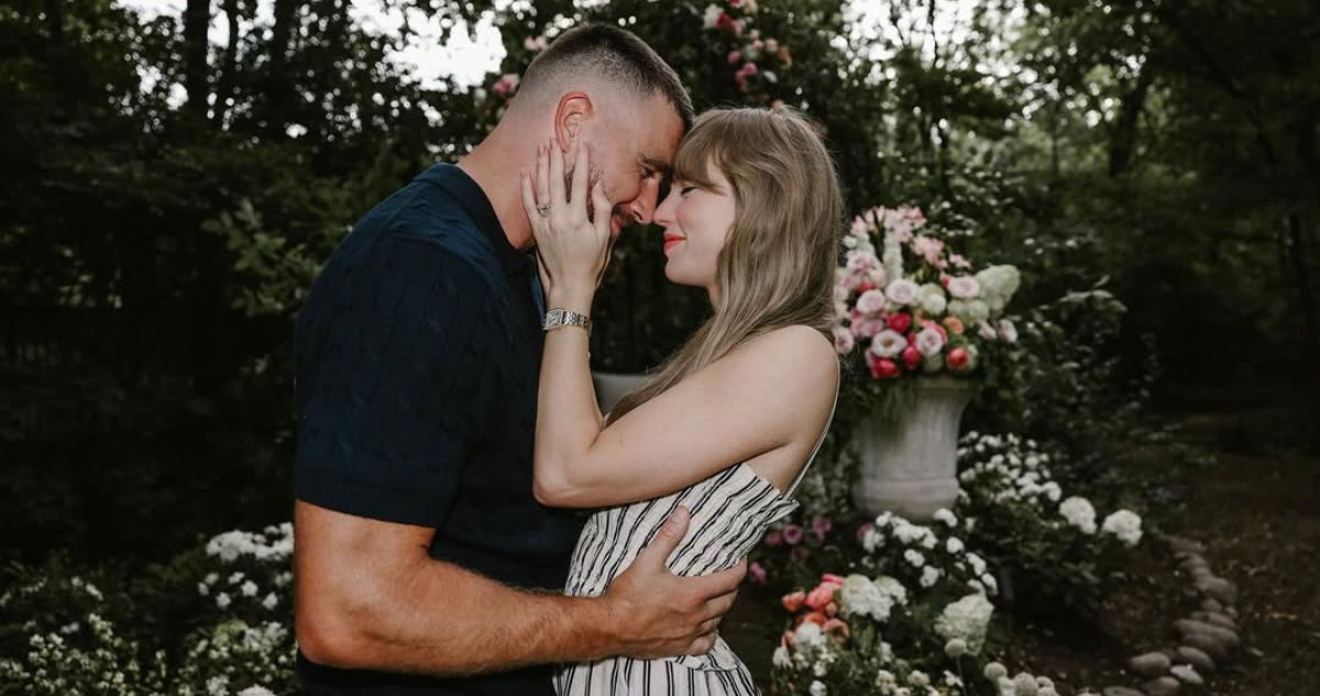 Foto de Taylor Swift y Travis Kelce