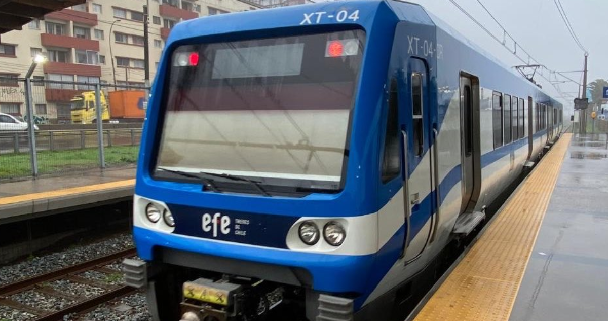 Sistema frontal: Tren Limache-Puerto operará solo entre estaciones Limache y Miramar por reparaciones