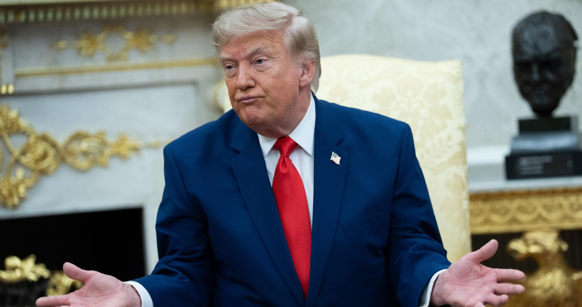 Donald Trump pausa ataques sobre Irán