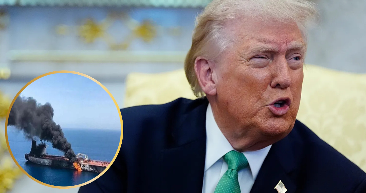Trump advierte que usará dineros de Irán para reparar naves dañadas