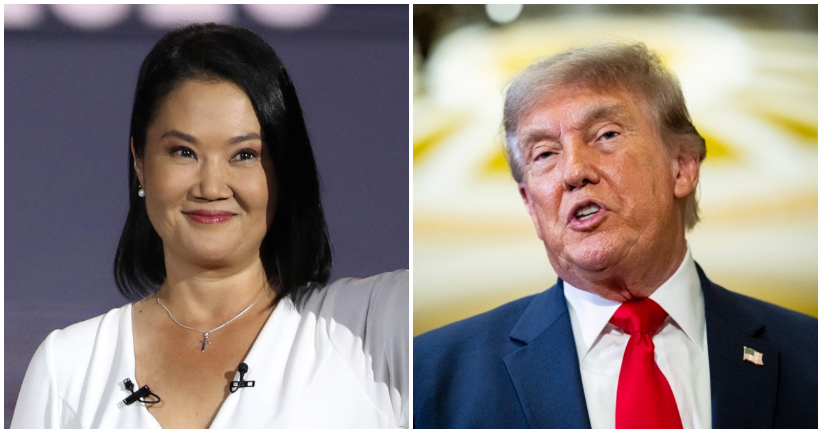 Keiko Fujimori y Donald Trump