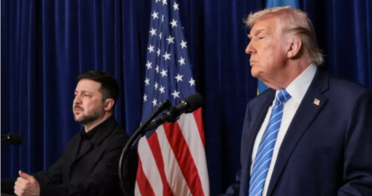 Trump y Zelenski
