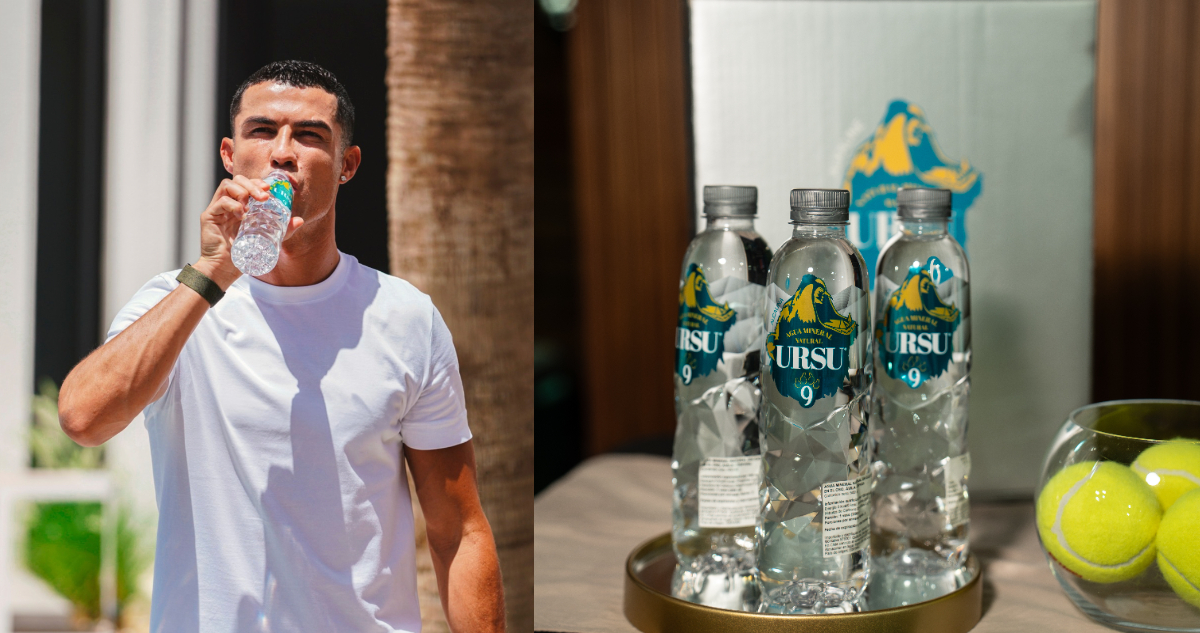Llega Ursu 9, “Agua Mineral de Cristiano Ronaldo”: Chile es el primer país sudamericano en recibirla