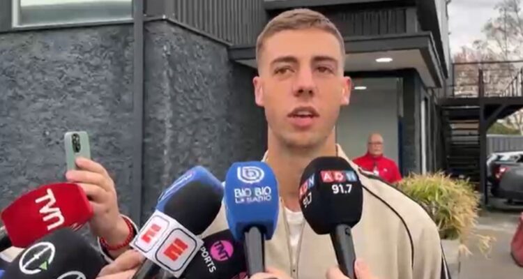 Valentín Gauthier llegó a Chile y está a una firma de La U