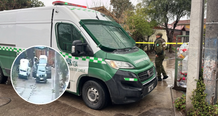 VIDEO | Carabinero (r) balea a delincuente durante millonario robo de celulares en La Cisterna