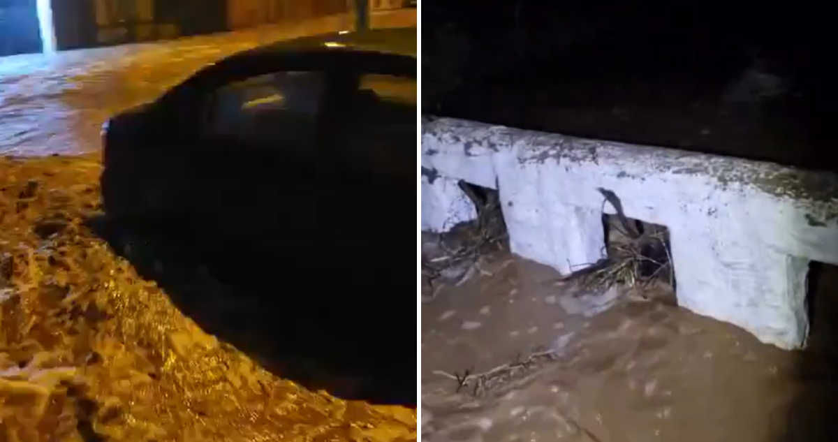VIDEOS | Registros muestran la crítica situación en La Serena por desborde y activación de quebradas