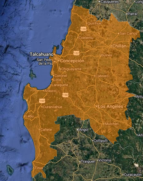 Emiten Alerta por viento y lluvias moderadas a fuertes en Bío Bío y Ñuble: revisa las intensidades