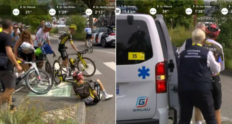 Jonas Vingegaard, uno de los favoritos, abandona el Tour de Francia tras dura caída