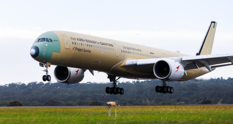 Vuelo récord entre Australia y Europa