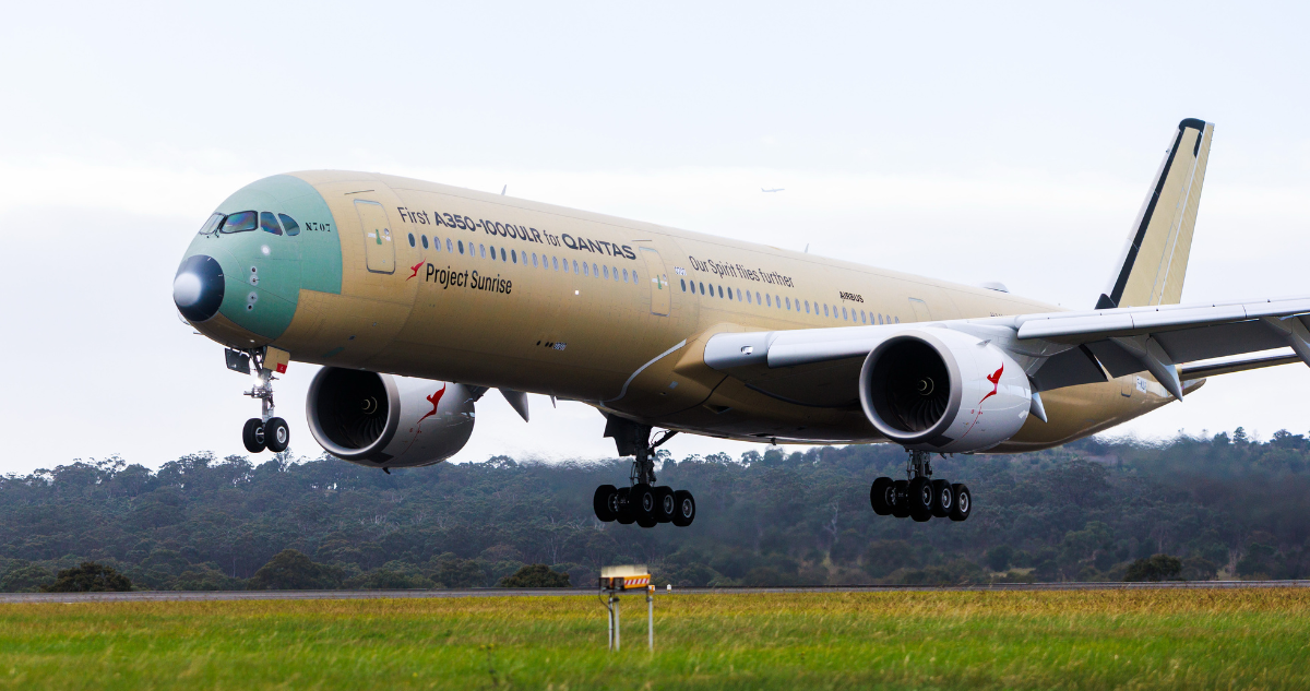 Vuelo récord entre Australia y Europa