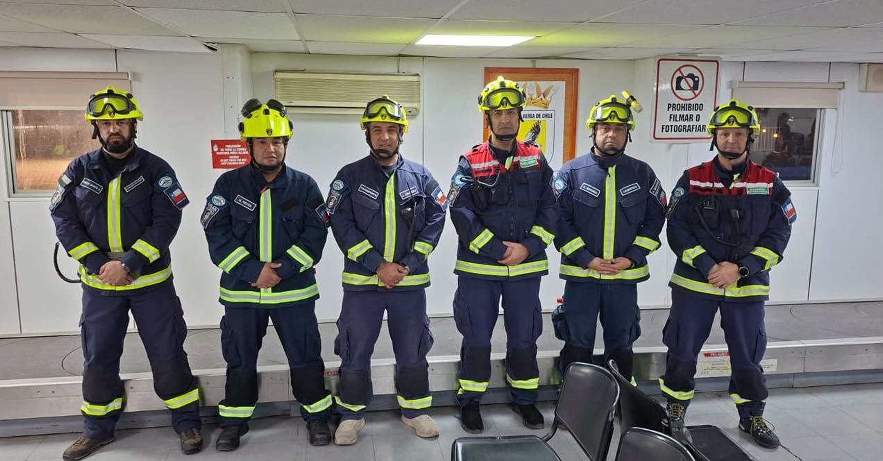 Bombero osornino relata angustia en Venezuela por terremoto