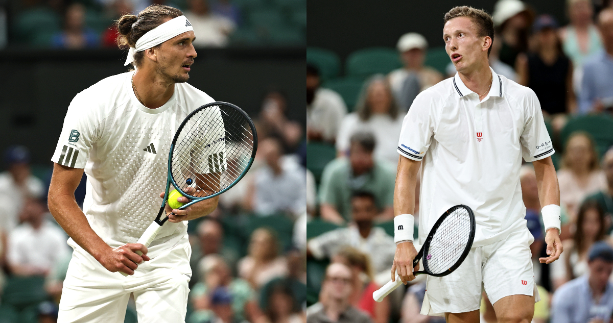 Wimbledon Zverev vs Lehecka
